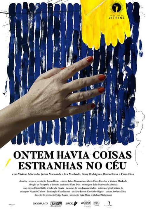 Ontem Havia Coisas Estranhas no Céu : Kinoposter