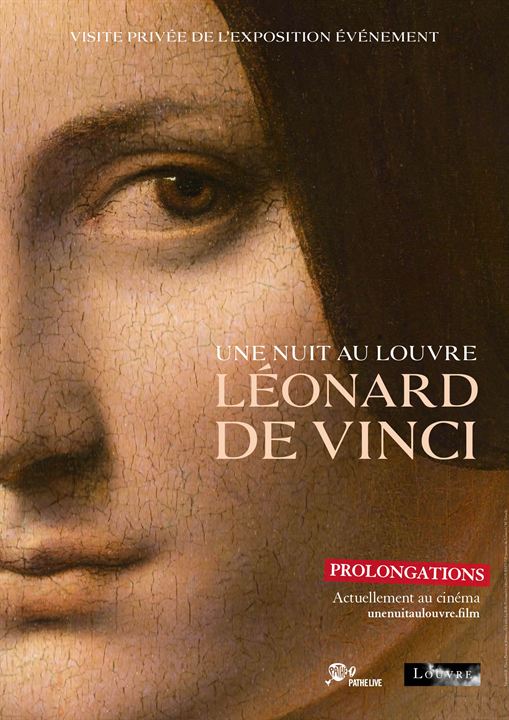 Eine Nacht im Louvre: Leonardo da Vinci : Kinoposter
