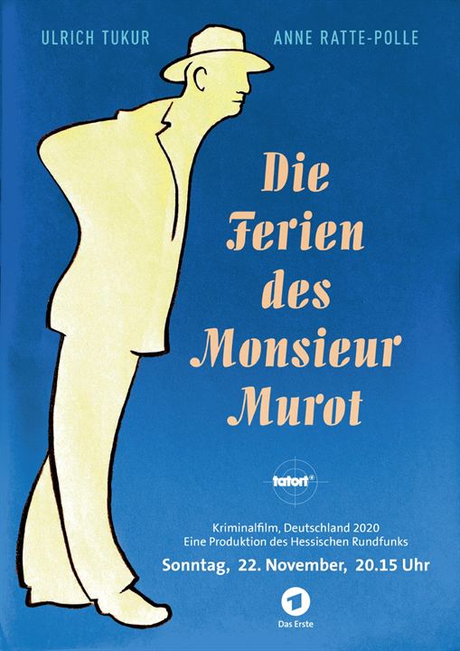 Tatort: Die Ferien des Monsieur Murot : Kinoposter