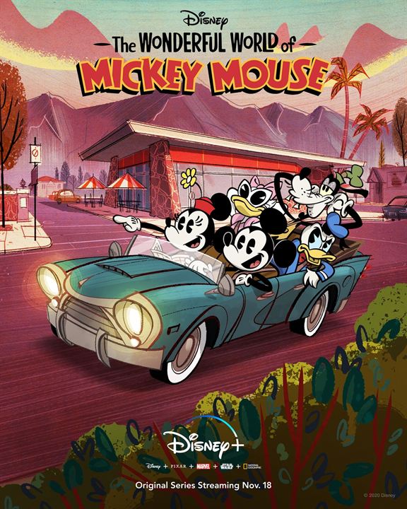 Die wunderbare Welt von Micky Maus : Kinoposter