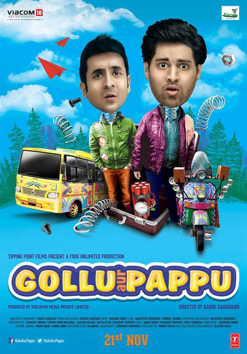 Gollu und Pappu : Kinoposter