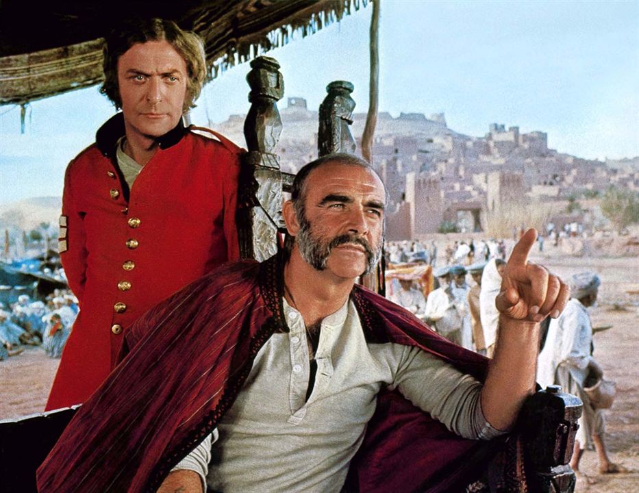 Der Mann, der König sein wollte : Bild Sean Connery, Michael Caine
