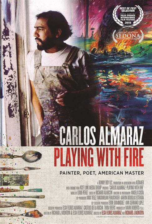 Carlos Almaraz: Playing with Fire : Kinoposter