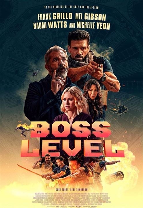 Boss Level : Kinoposter