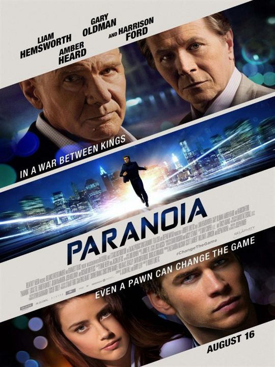 Paranoia - Riskantes Spiel : Kinoposter