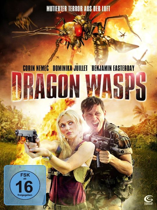 Dragon Wasps - Mutierter Terror aus der Luft : Kinoposter