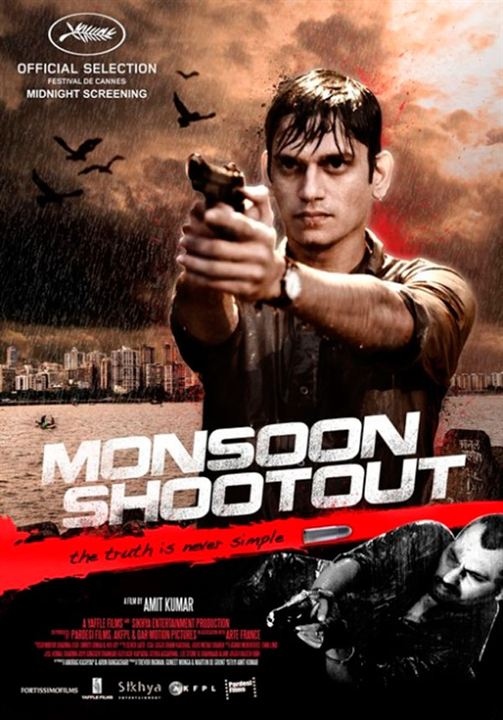 Schüsse im Monsun : Kinoposter
