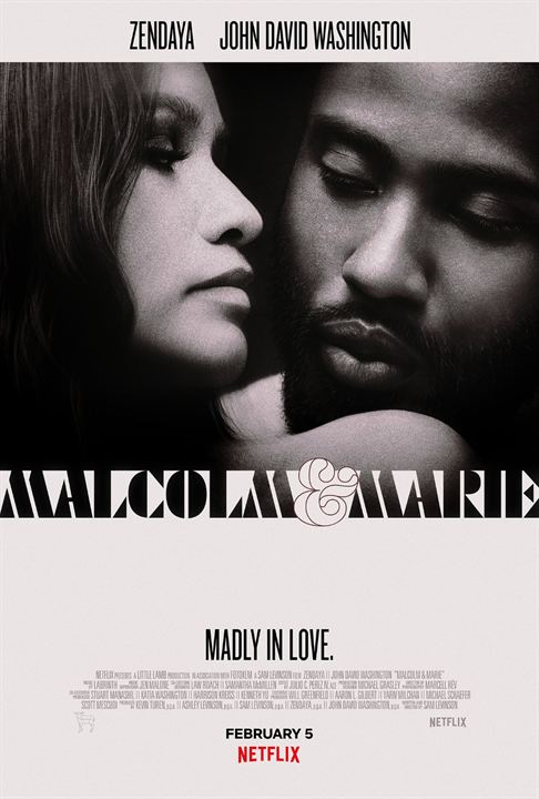 Malcolm & Marie : Kinoposter