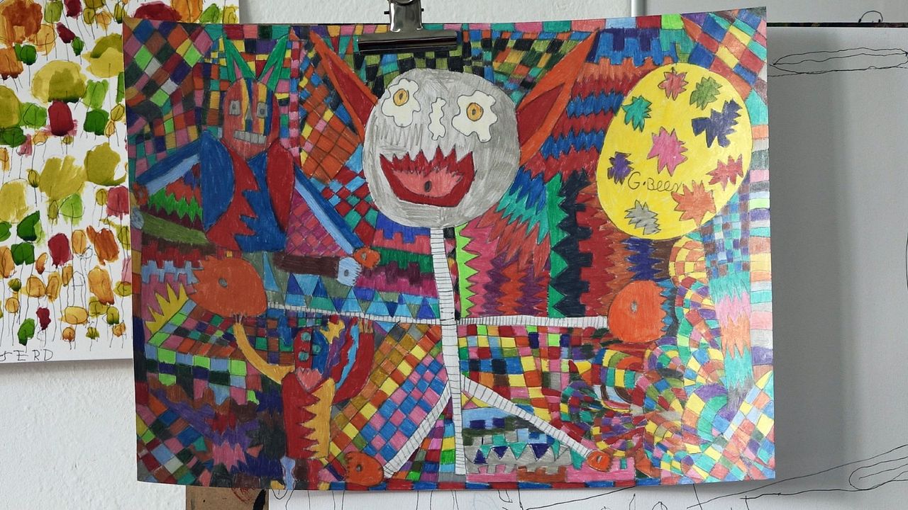 Kunst kommt aus dem Schnabel wie er gewachsen ist : Bild