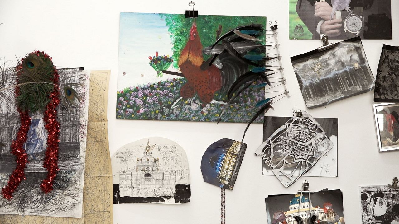 Kunst kommt aus dem Schnabel wie er gewachsen ist : Bild