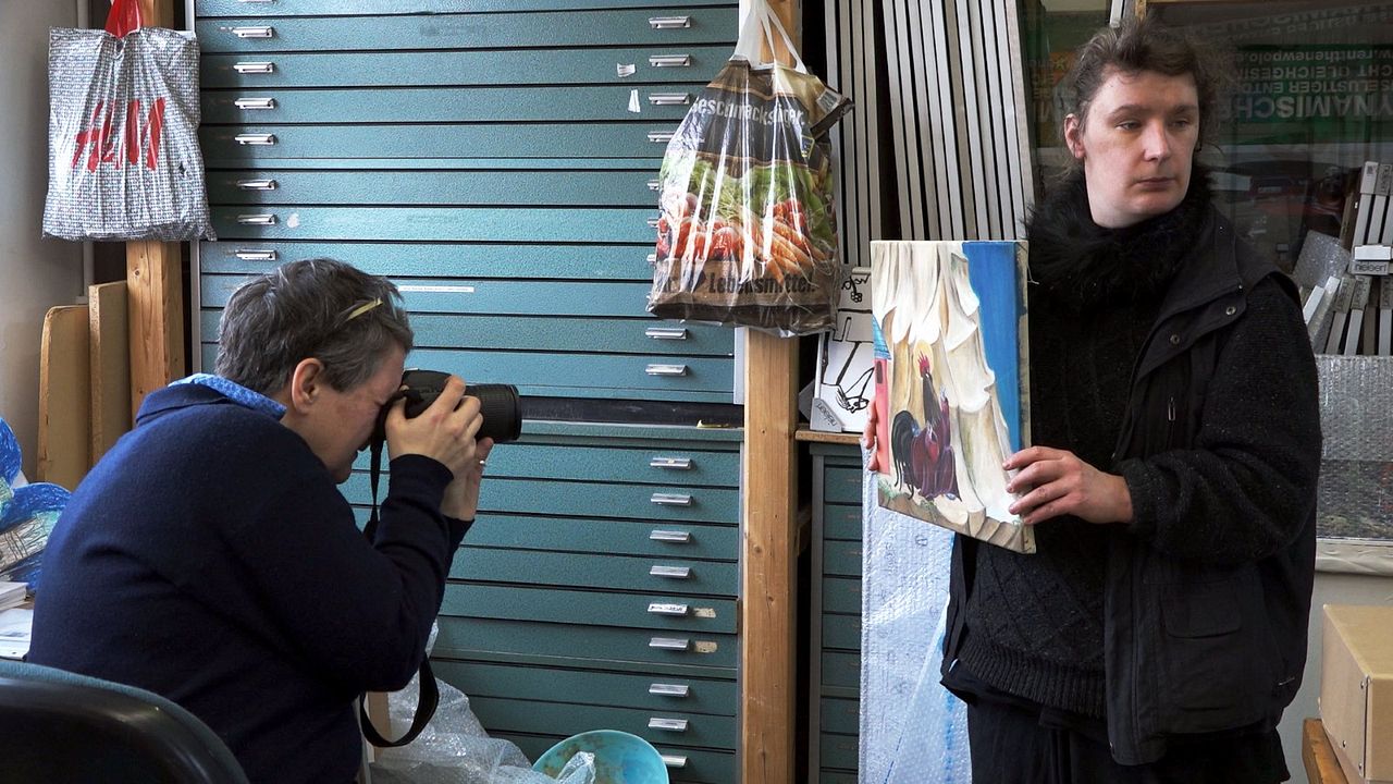 Kunst kommt aus dem Schnabel wie er gewachsen ist : Bild