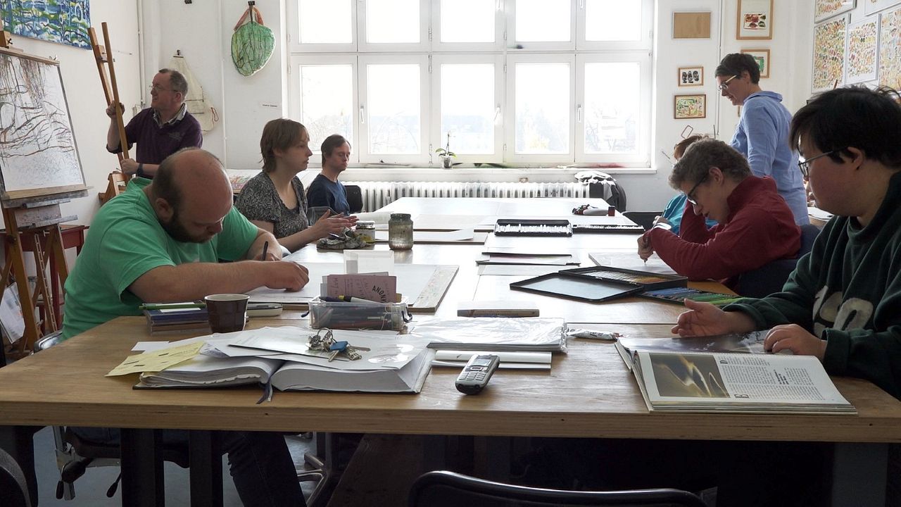 Kunst kommt aus dem Schnabel wie er gewachsen ist : Bild