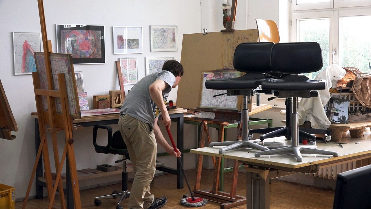 Kunst kommt aus dem Schnabel wie er gewachsen ist : Bild