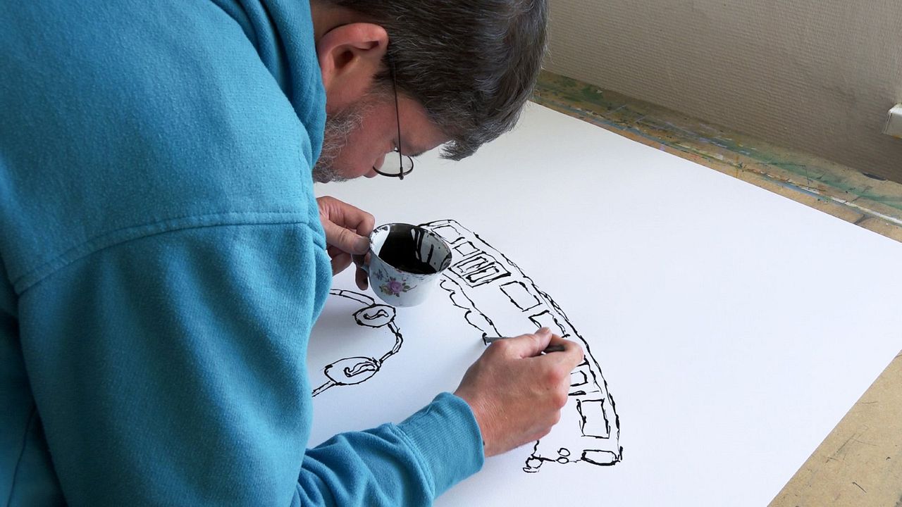 Kunst kommt aus dem Schnabel wie er gewachsen ist : Bild