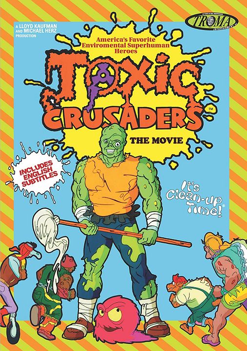 Toxic Crusaders: The Movie : Kinoposter