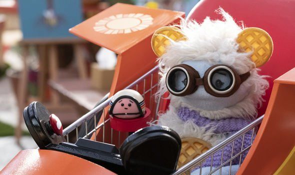 Waffel und Mochi : Bild