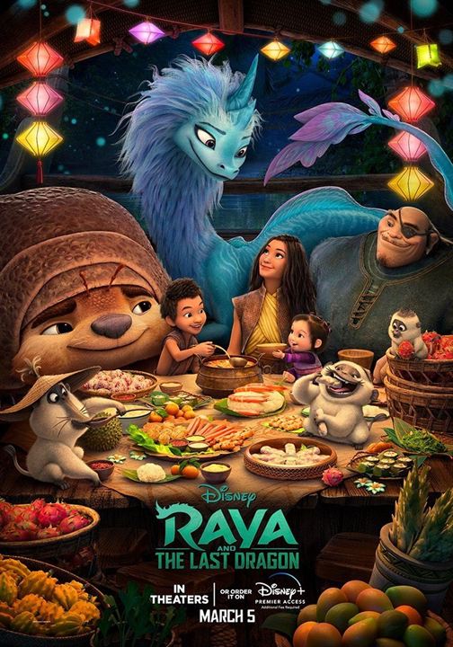 Raya und der letzte Drache : Kinoposter