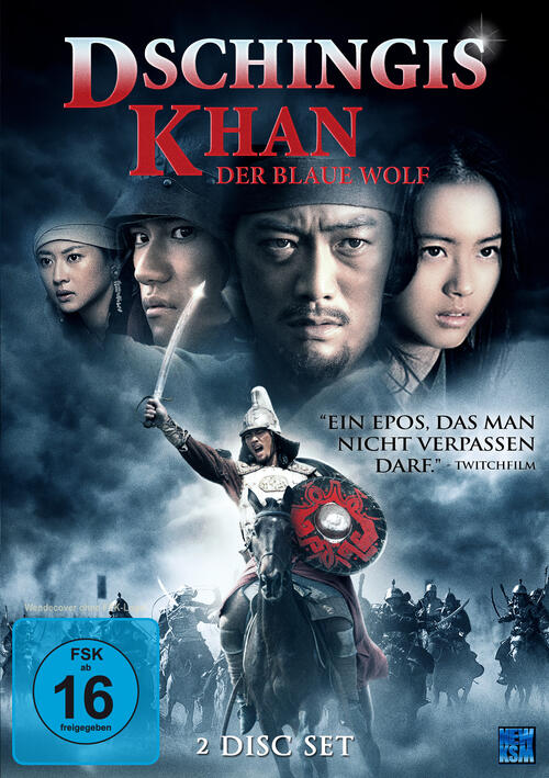 Dschingis Khan - Der blaue Wolf : Kinoposter