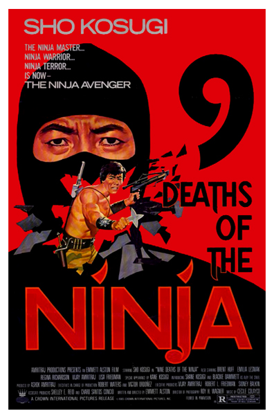 Die 9 Leben der Ninja : Kinoposter