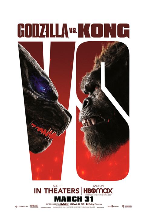 Godzilla Vs. Kong : Kinoposter