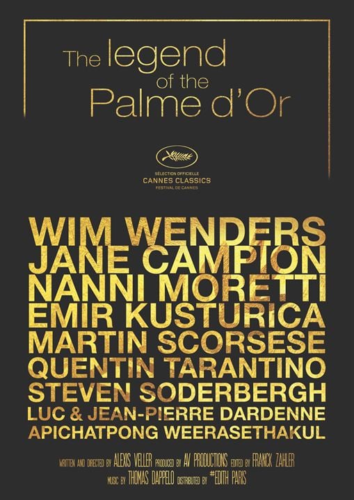 The Legend of the Palme d'Or : Kinoposter