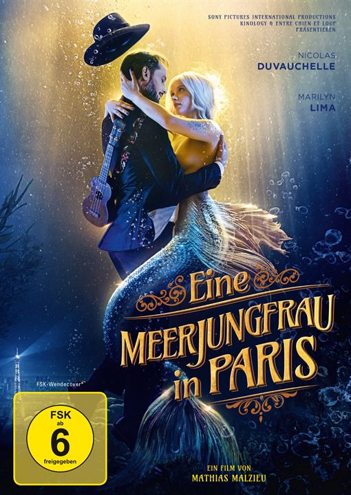Eine Meerjungfrau in Paris : Kinoposter