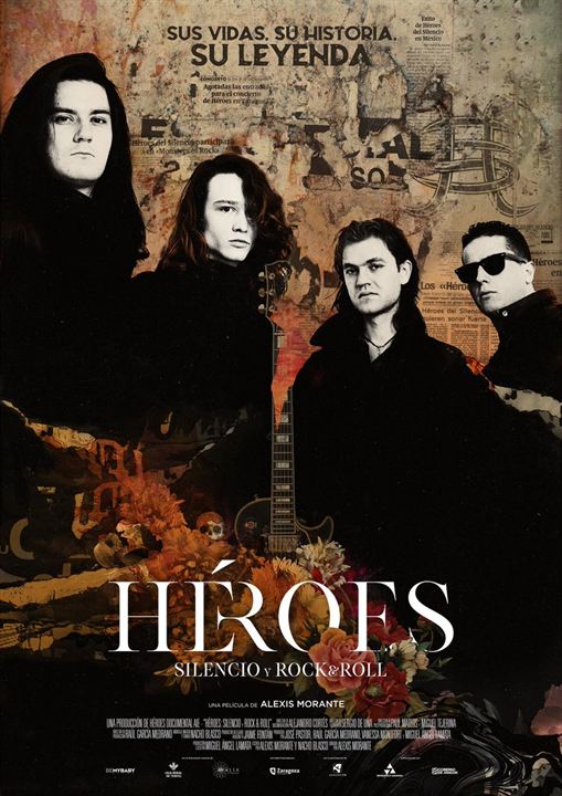 Heroes. Silence and Rock and Roll : Kinoposter