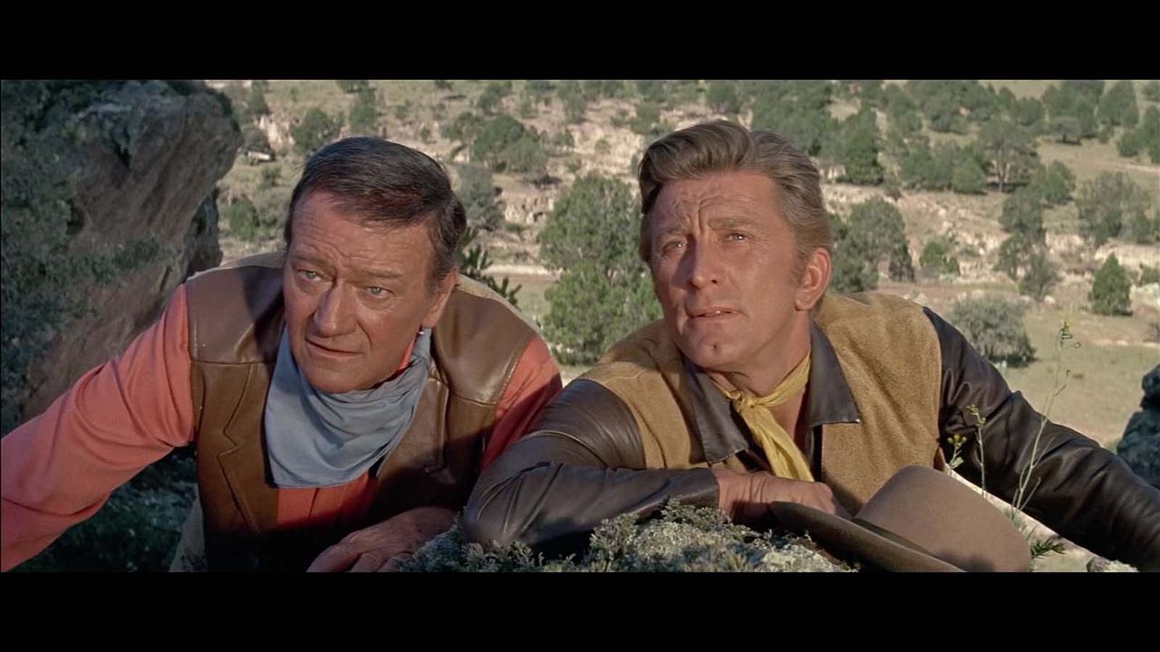 Die Gewaltigen : Bild John Wayne, Kirk Douglas
