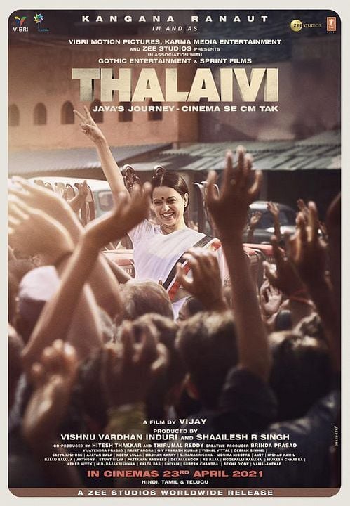 Thalaivi : Kinoposter