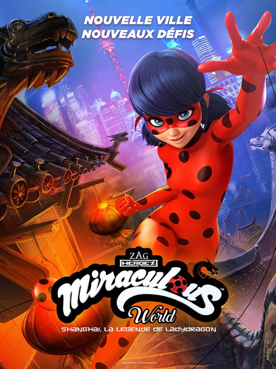 Miraculous World: Shanghai – The Legend of Lady Dragon : Kinoposter