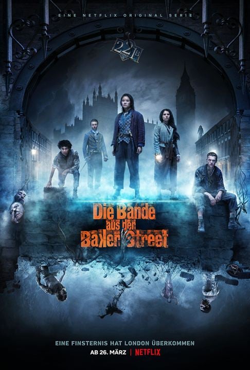 Die Bande aus der Baker Street : Kinoposter