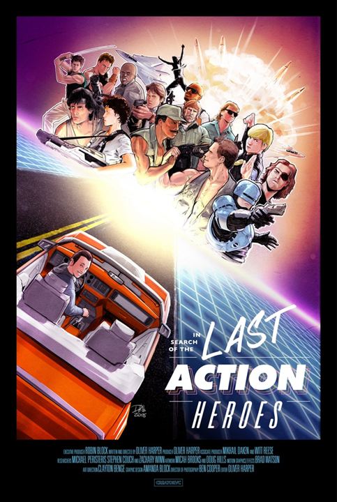 In Search Of The Last Action Heroes : Kinoposter