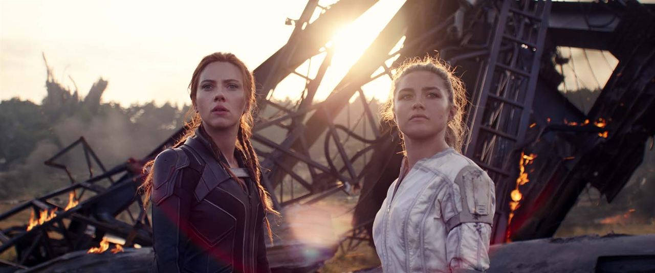Black Widow : Bild Scarlett Johansson, Florence Pugh