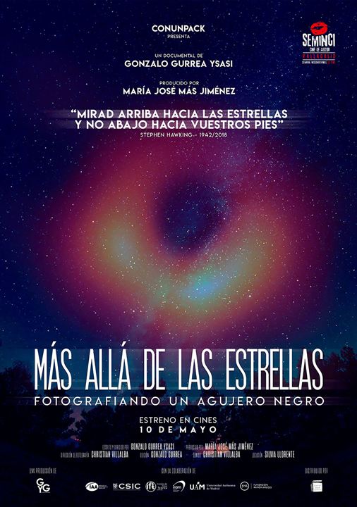 Más allá de las estrellas. Fotografiando un agujero negro : Kinoposter