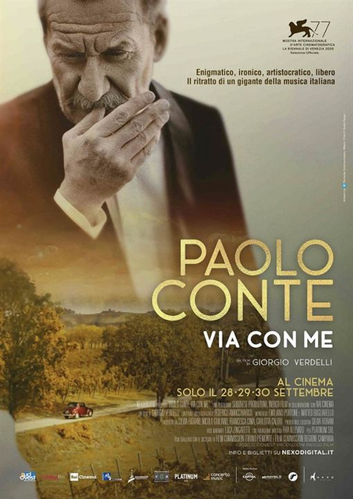 Paolo Conte - Via Con Me : Kinoposter
