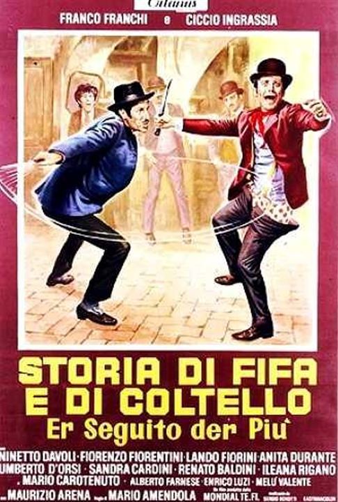 Storia di fifa e di coltello - Er seguito d'er più : Kinoposter