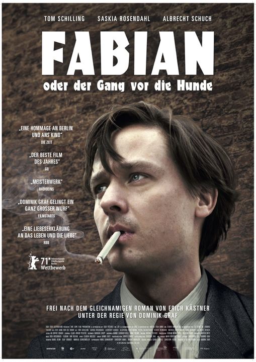 Fabian oder Der Gang vor die Hunde : Kinoposter