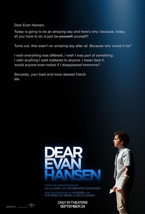 Dear Evan Hansen : Kinoposter