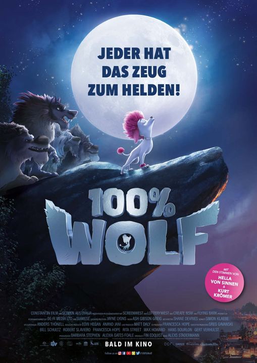 100% Wolf : Kinoposter