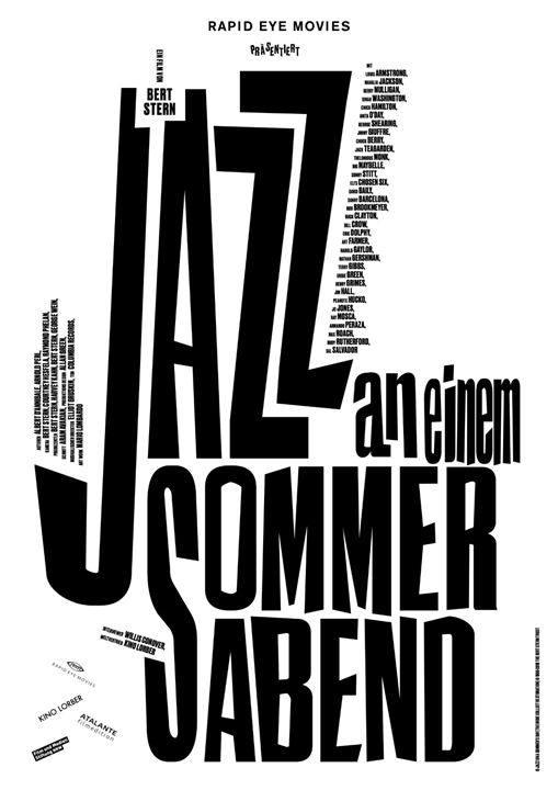Jazz an einem Sommerabend : Kinoposter