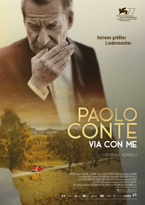 Paolo Conte - Via Con Me : Kinoposter