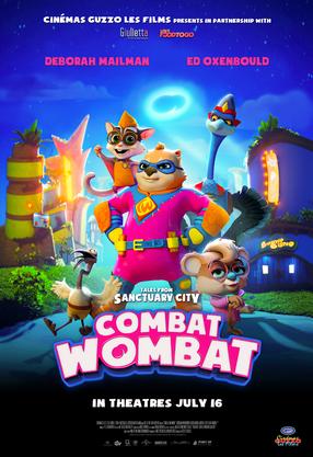 Combat Wombat - Plötzlich Superheldin : Kinoposter