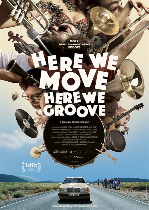 Here We Move Here We Groove : Kinoposter