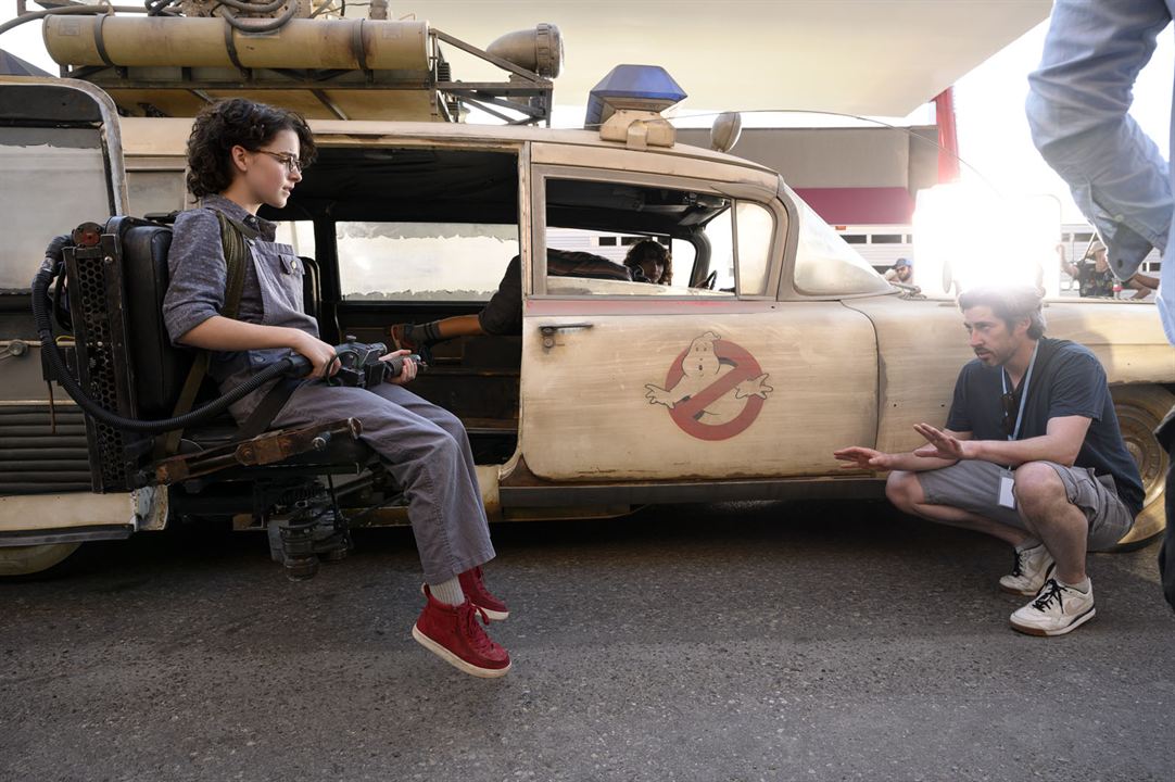 Ghostbusters: Legacy : Bild Mckenna Grace, Jason Reitman