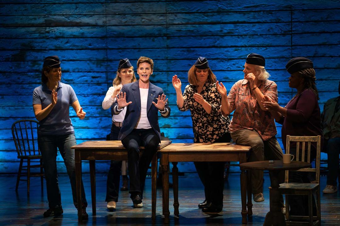 Come From Away : Bild Sharon Wheatley, Jenn Colella, Astrid Van Wieren, Petrina Bromley, Q. Smith, Emily Walton