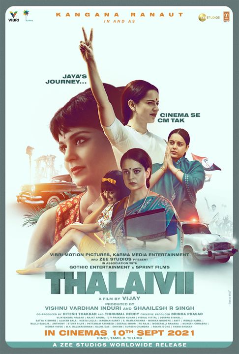 Thalaivi : Kinoposter