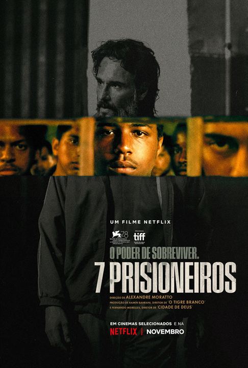 7 Gefangene : Kinoposter