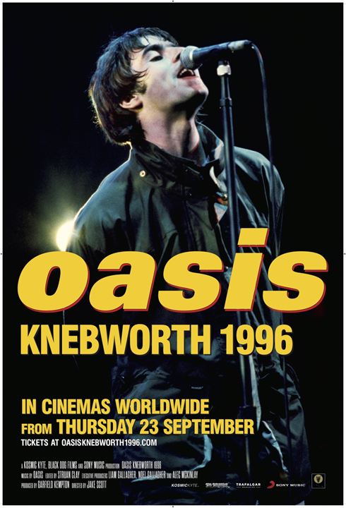 Oasis Knebworth 1996 : Kinoposter