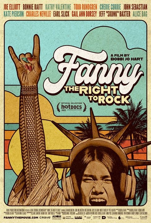 Fanny: The Right to Rock : Kinoposter