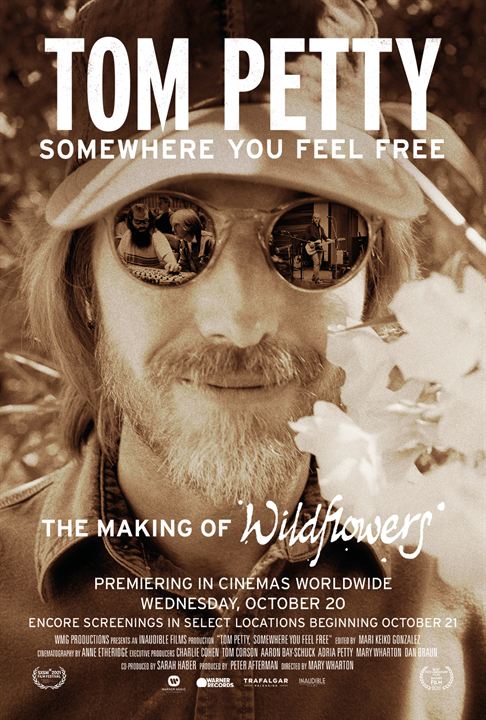 Tom Petty, Somewhere You Feel Free: The Making of Wildflowers : Kinoposter